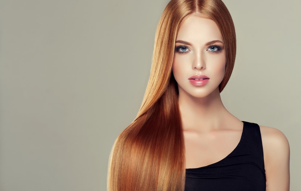 Beautiful,Model,Girl,With,Shiny,Brown,And,Straight,Long,Hair.
